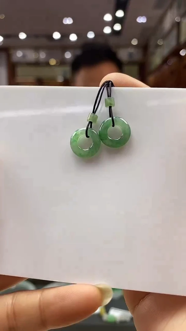 颈饰未镶嵌翡翠甜甜圈