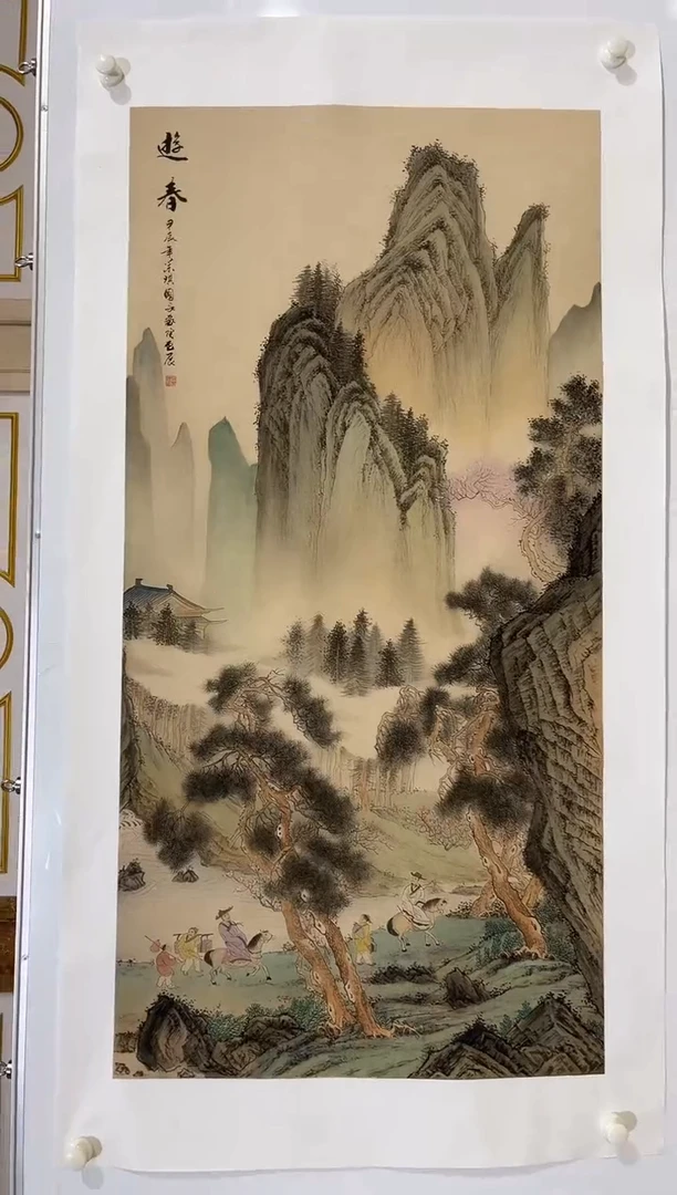 国画商老师国画作品5