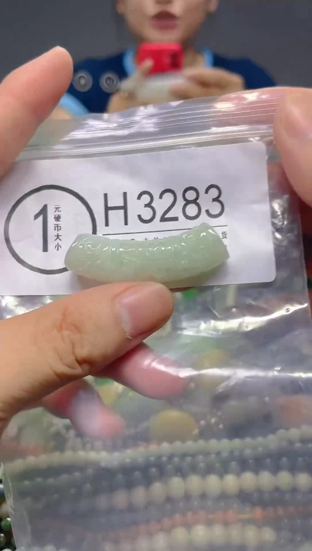 翡翠未镶嵌颈饰/H/翡翠A货,一件也是批发价