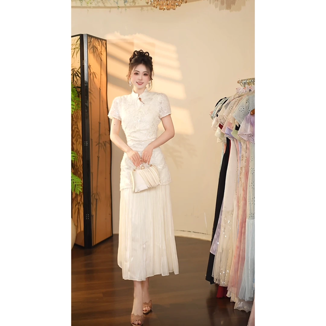 瑞瑞定制-1377（月光密语）连衣裙N903