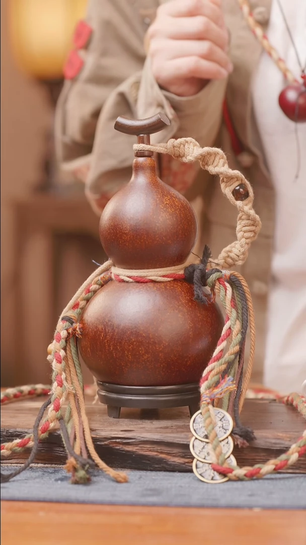 1858号链接精品大漆葫芦现货现发[一物一拍]