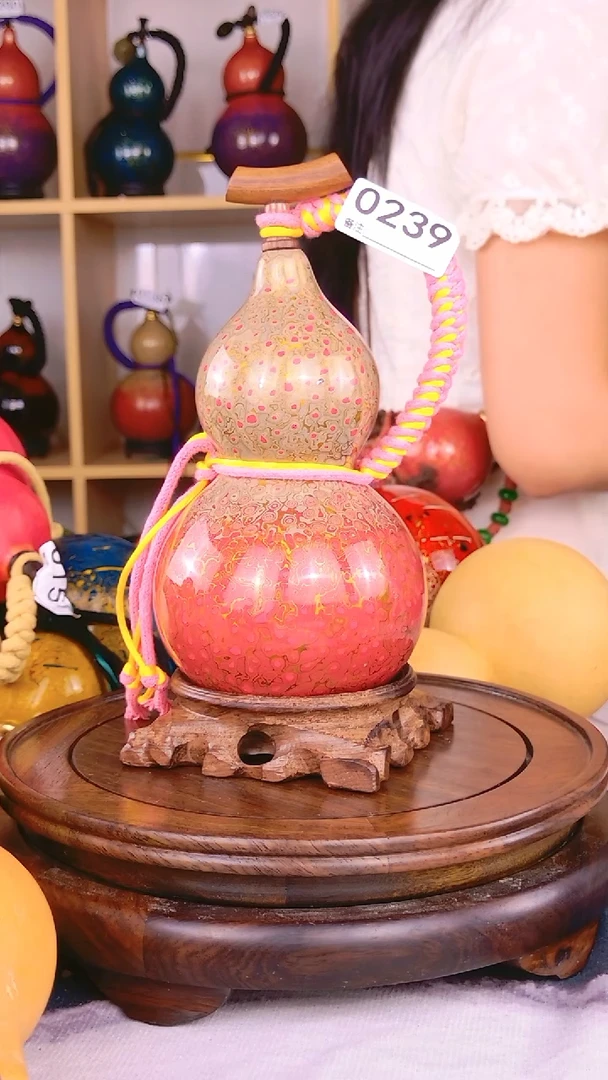 0239大漆高工艺酒葫芦