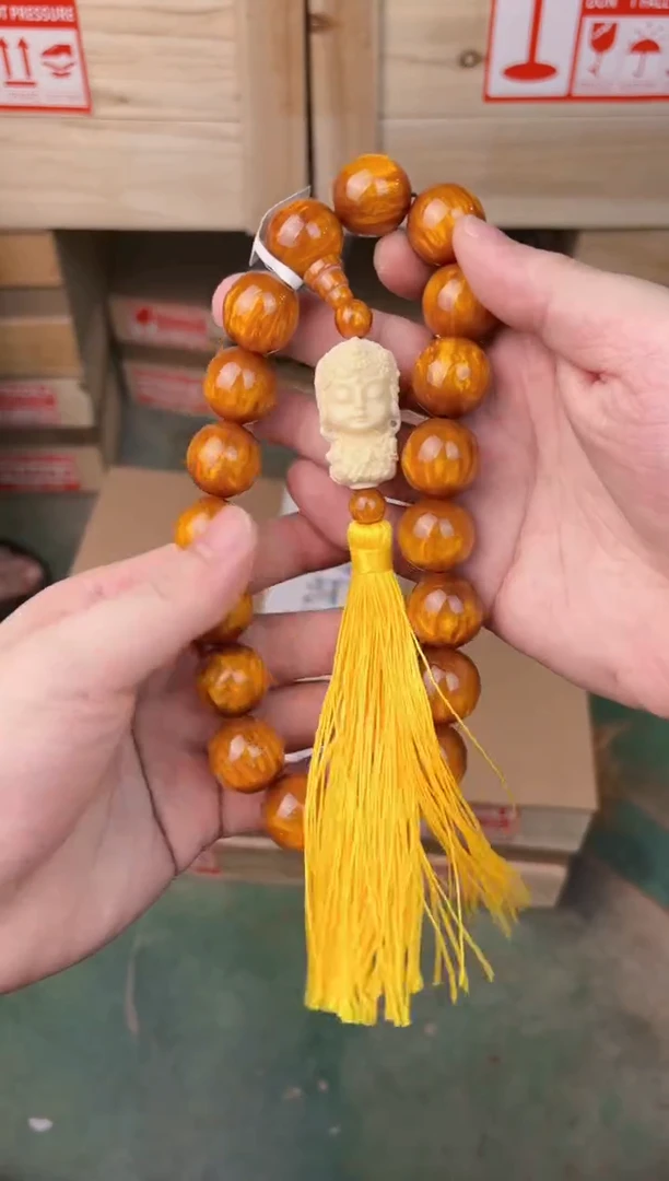 禧一文玩木作类材质手串无礼盒