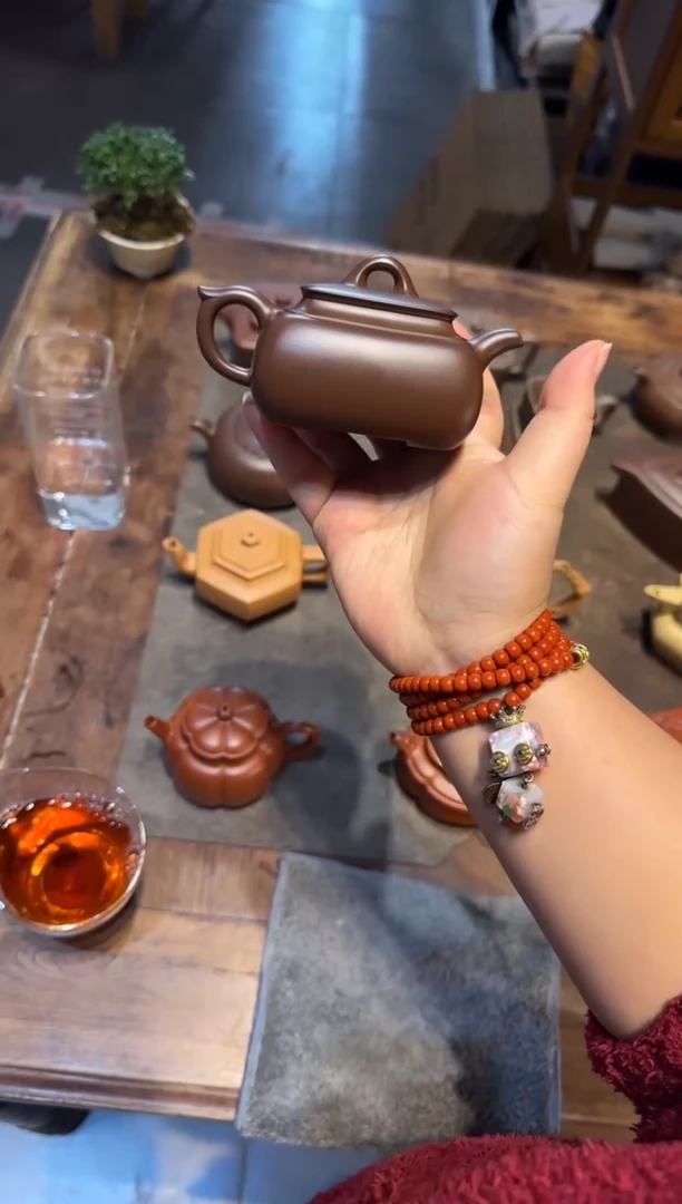 茶壶紫砂山*长四方 紫砂壶