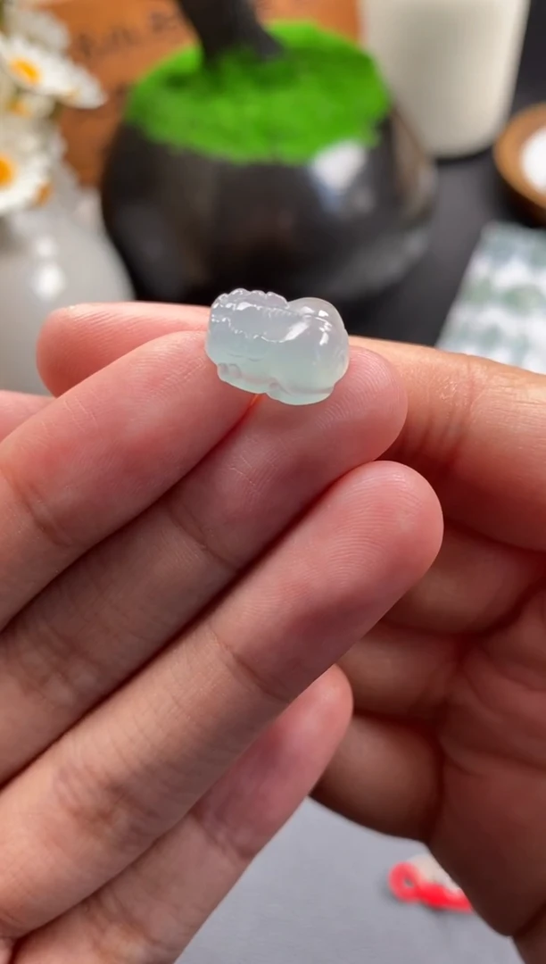 散珠翡翠冰胶裸石