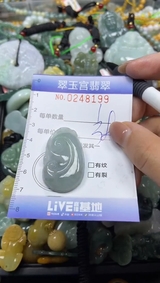 颈饰未镶嵌翡翠闪购C0248199