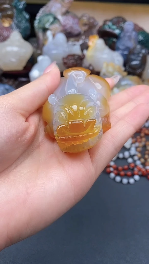 【闪购商品】玛瑙/玉髓颈饰未镶嵌dd