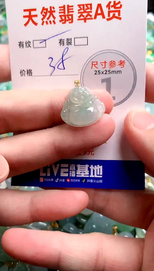 翡翠18K金镶嵌颈饰25100780