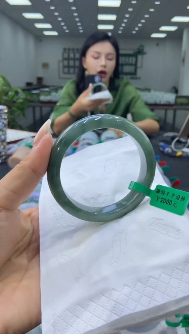 未镶嵌手镯翡翠0001880