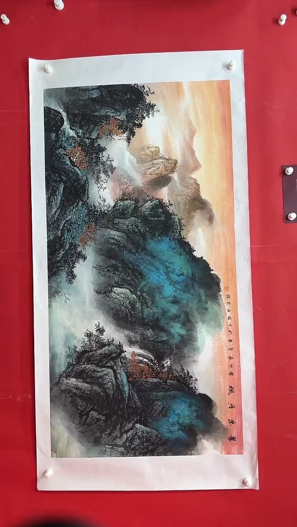 国画画家陆远华纯手绘原作