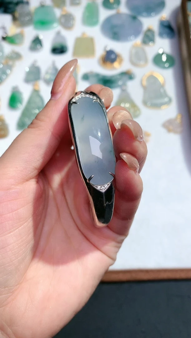 颈饰未镶嵌翡翠若***梦25112601