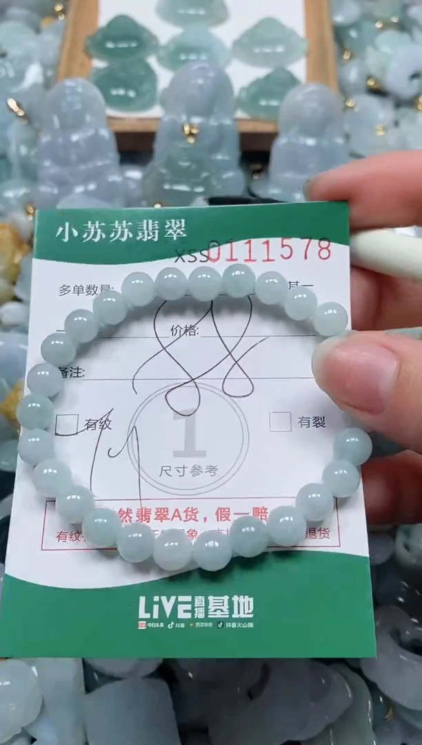 【闪购商品】翡翠颈饰未镶嵌闪购商品0111578