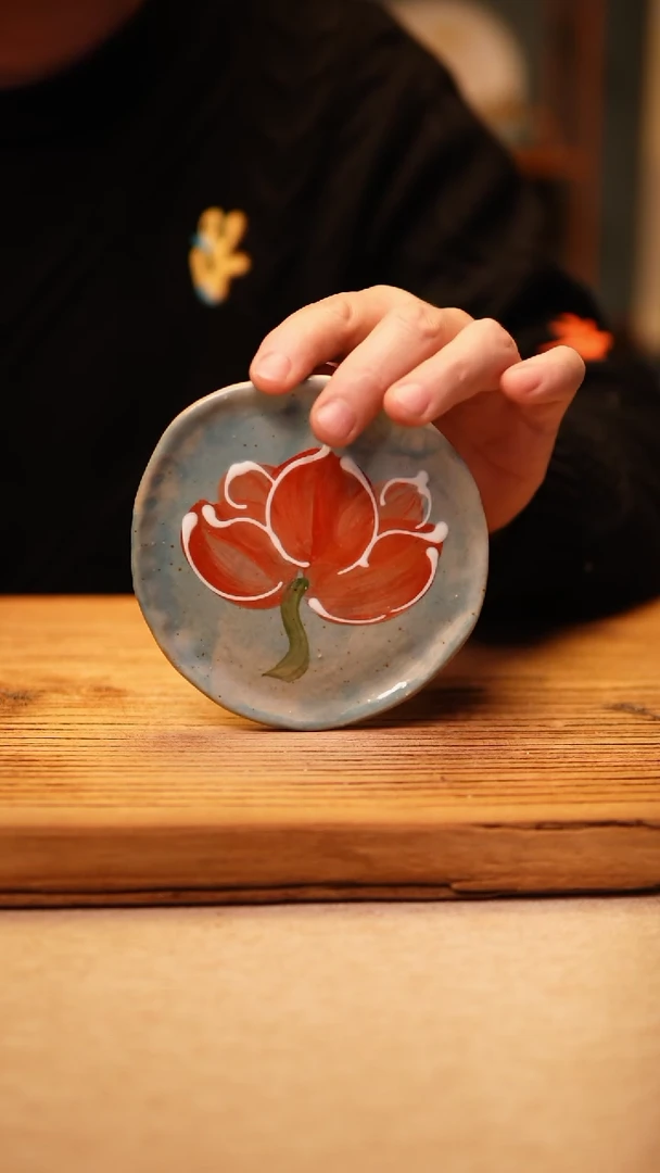 【闪购商品】@@陶园瓷舍@@纯手工手绘@高温釉下彩