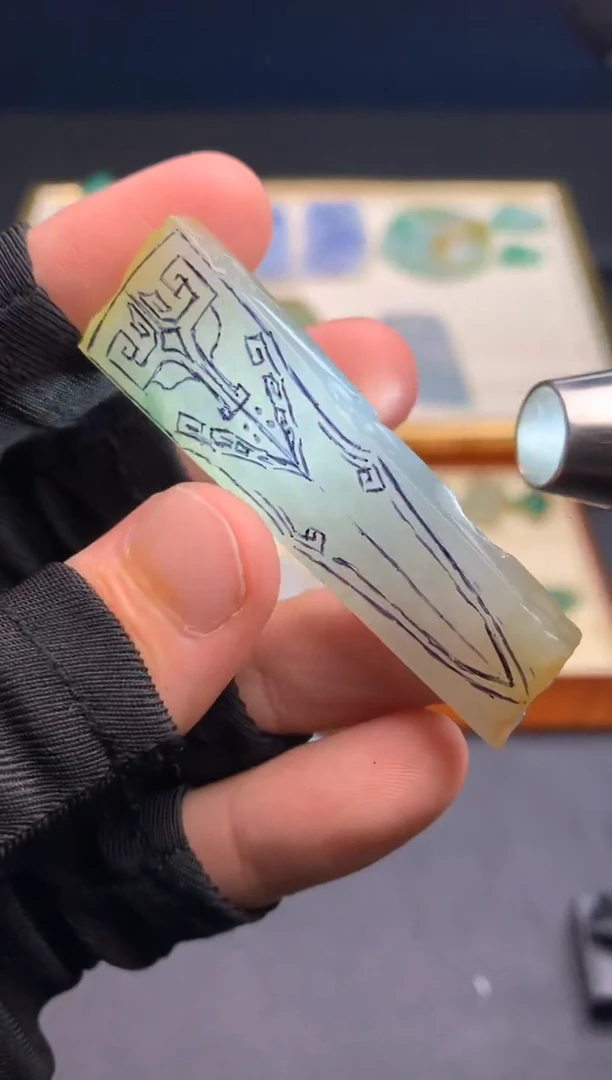 定制翡翠未镶嵌天然翡翠裸石 （含工费）