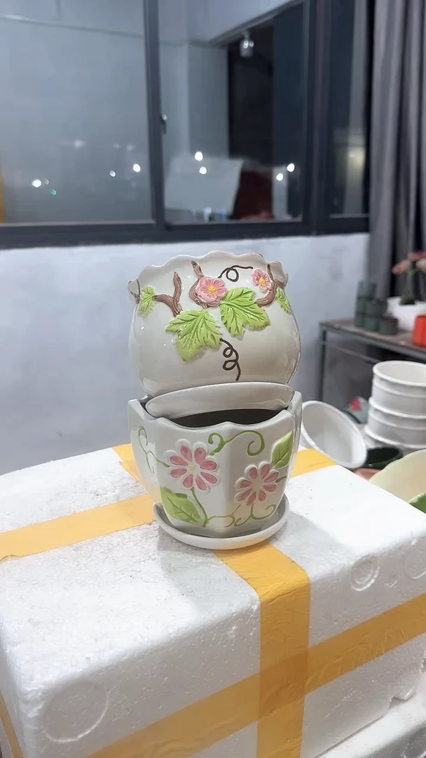 高温陶瓷花盆+Q200