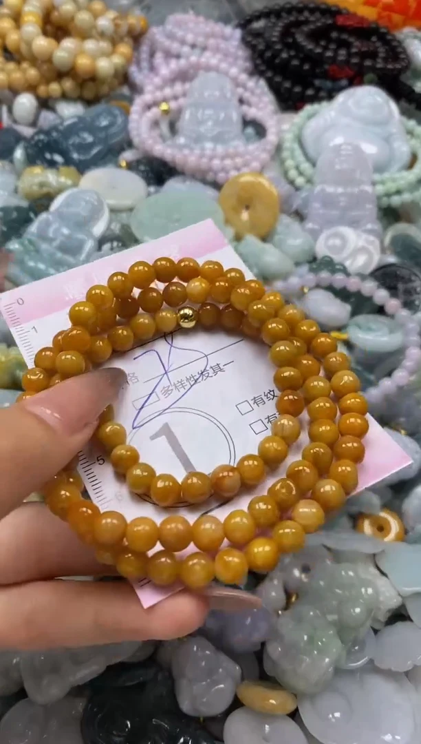 翡翠未镶嵌颈饰闪购0010036多样性发其一