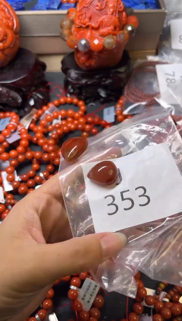 未镶嵌南红玛瑙珠宝奇石J353一起