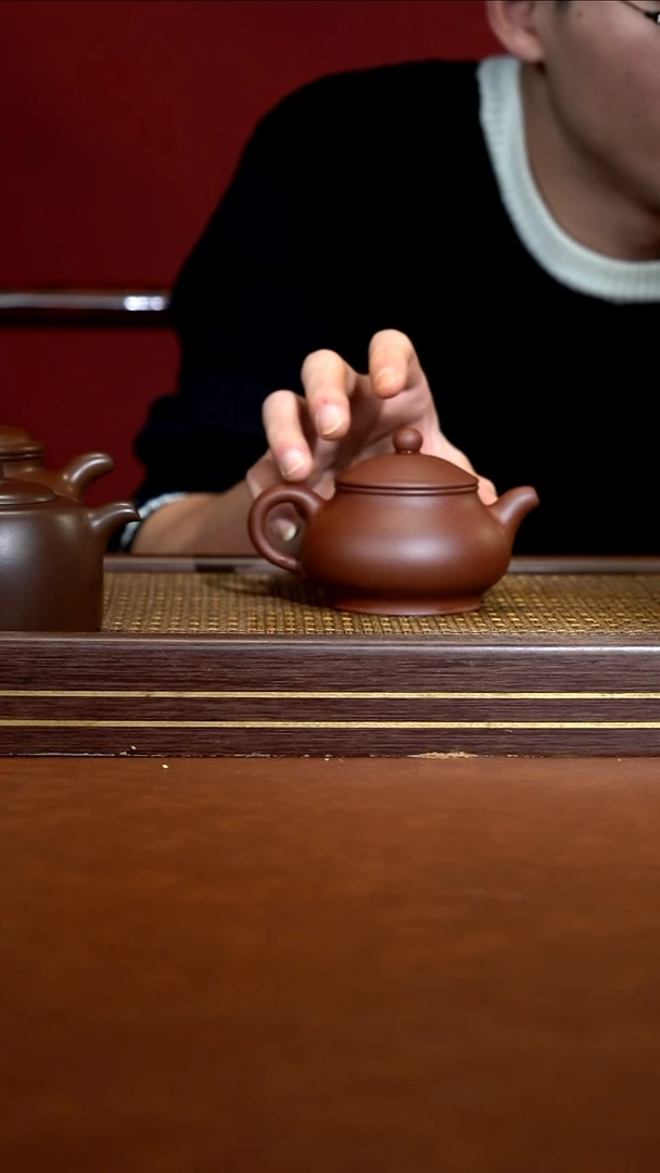 茶壶紫砂ZXM   底槽青   潘壶   200cc