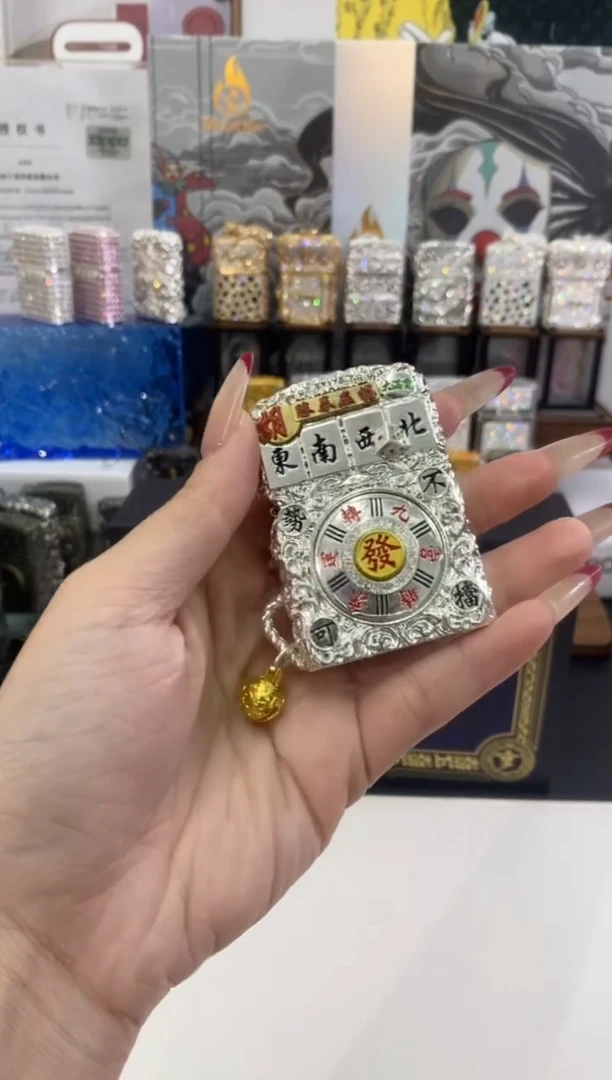 铜ZIPPO麻将把把壶