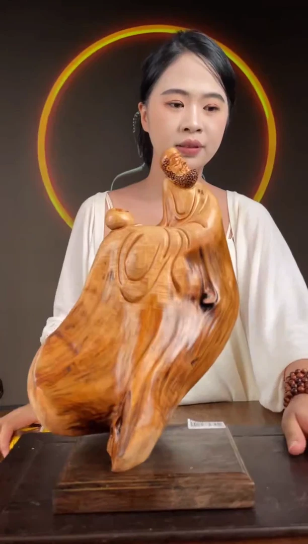 柏木（崖柏）手工摆件,先抢先得! 编号:249