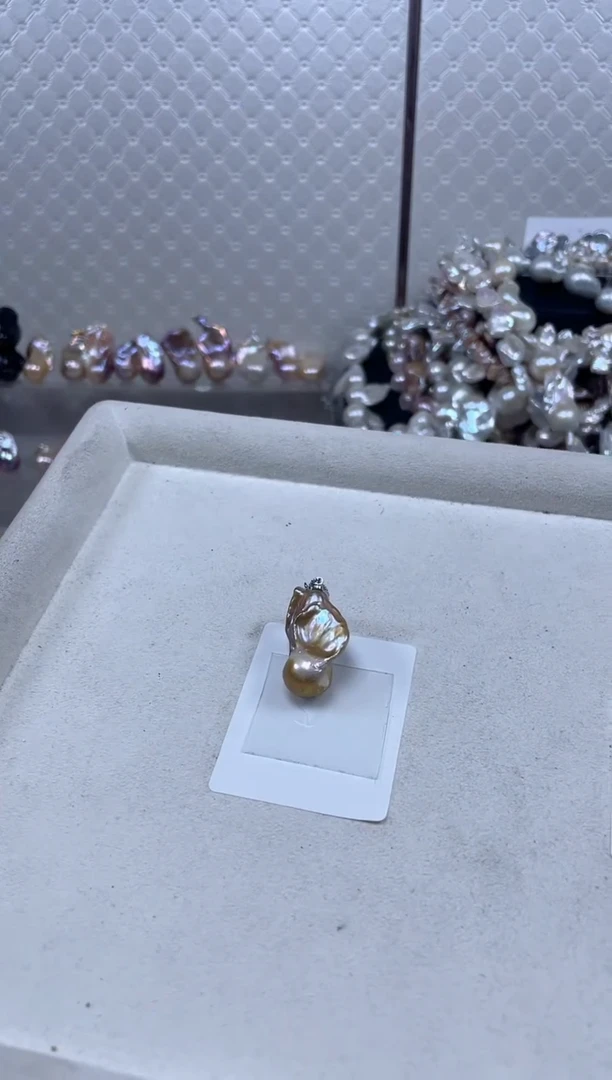 未镶嵌吊坠淡水珍珠【纯恬珍珠】