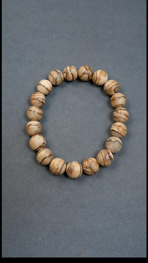 沉香手串11mm达拉干虎斑8.43g