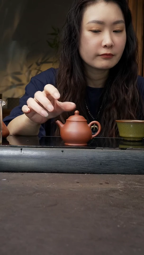 茶壶紫砂潘壶红泥 100CC