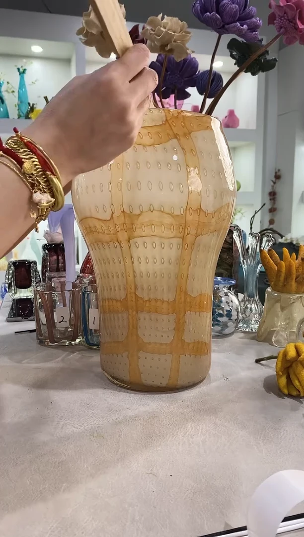 慕忆家手作琉璃花瓶