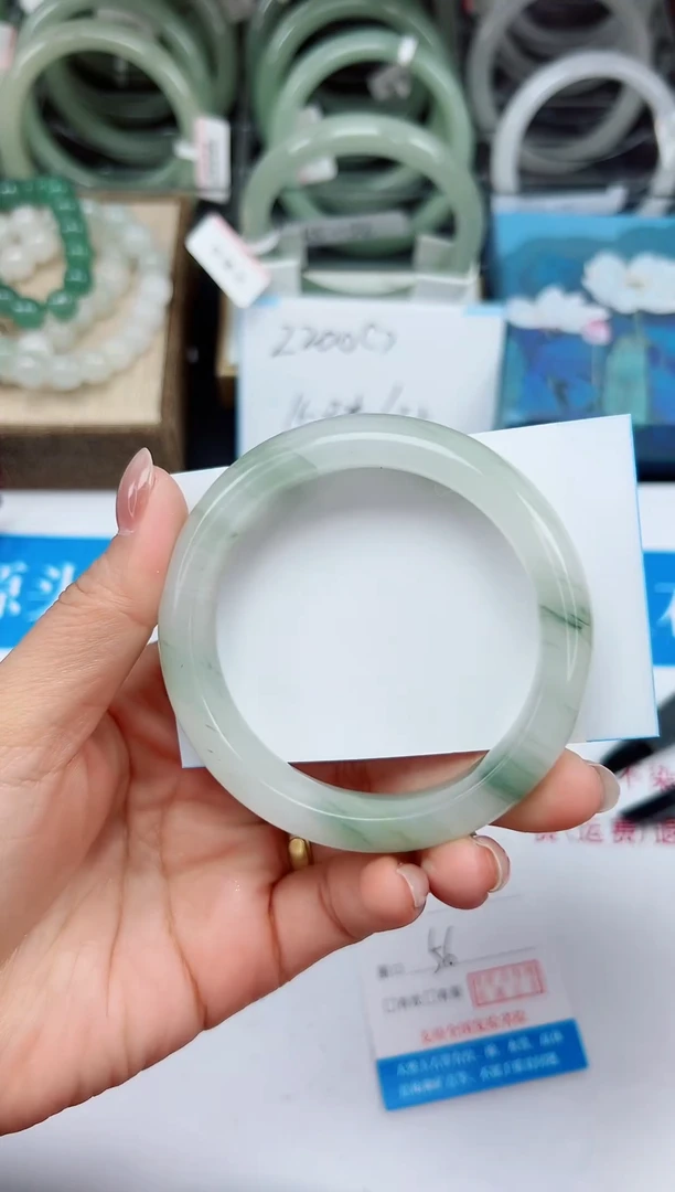 未镶嵌手镯石英质玉76-56/57