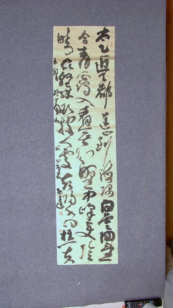 书法车运隆 甘肃篆隶委员138*34四平尺
