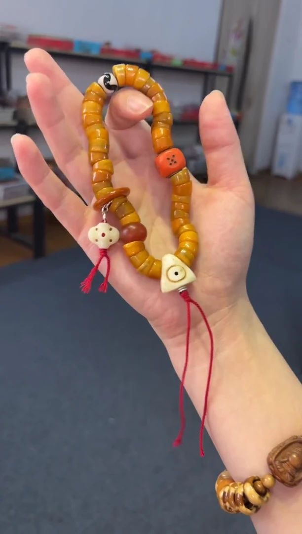 吊坠菩提根/象牙果10mm驼骨大肠【藏式】手持