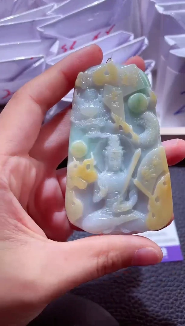 颈饰未镶嵌翡翠00003407观音