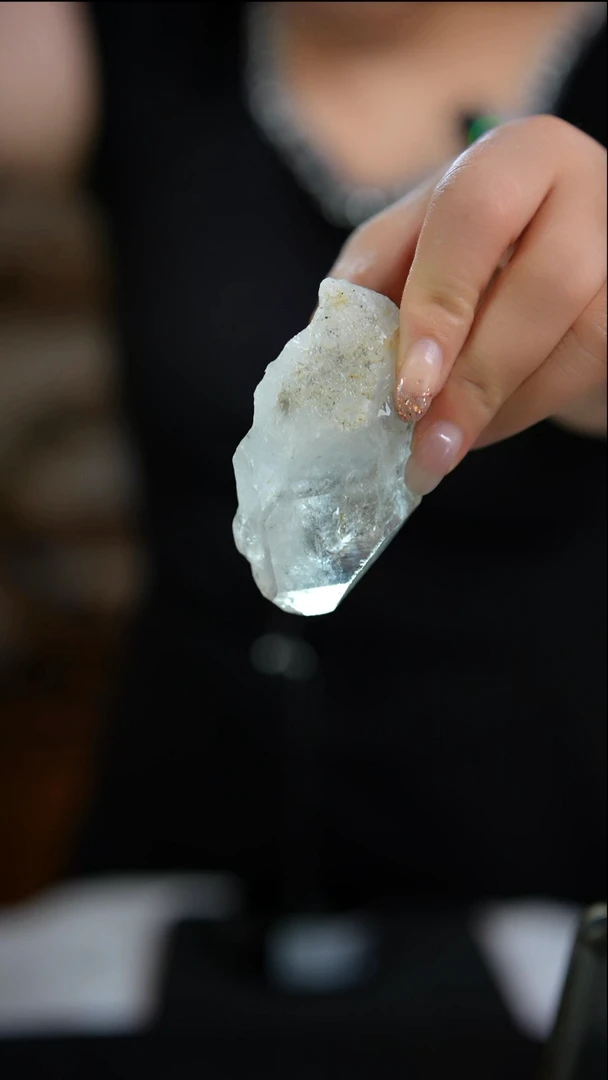 未镶嵌珠宝半成品水晶水胆原石D641