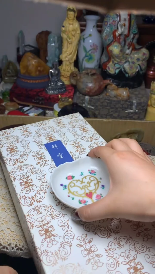 紫砂盖碗瓷器默认微瑕瓷器