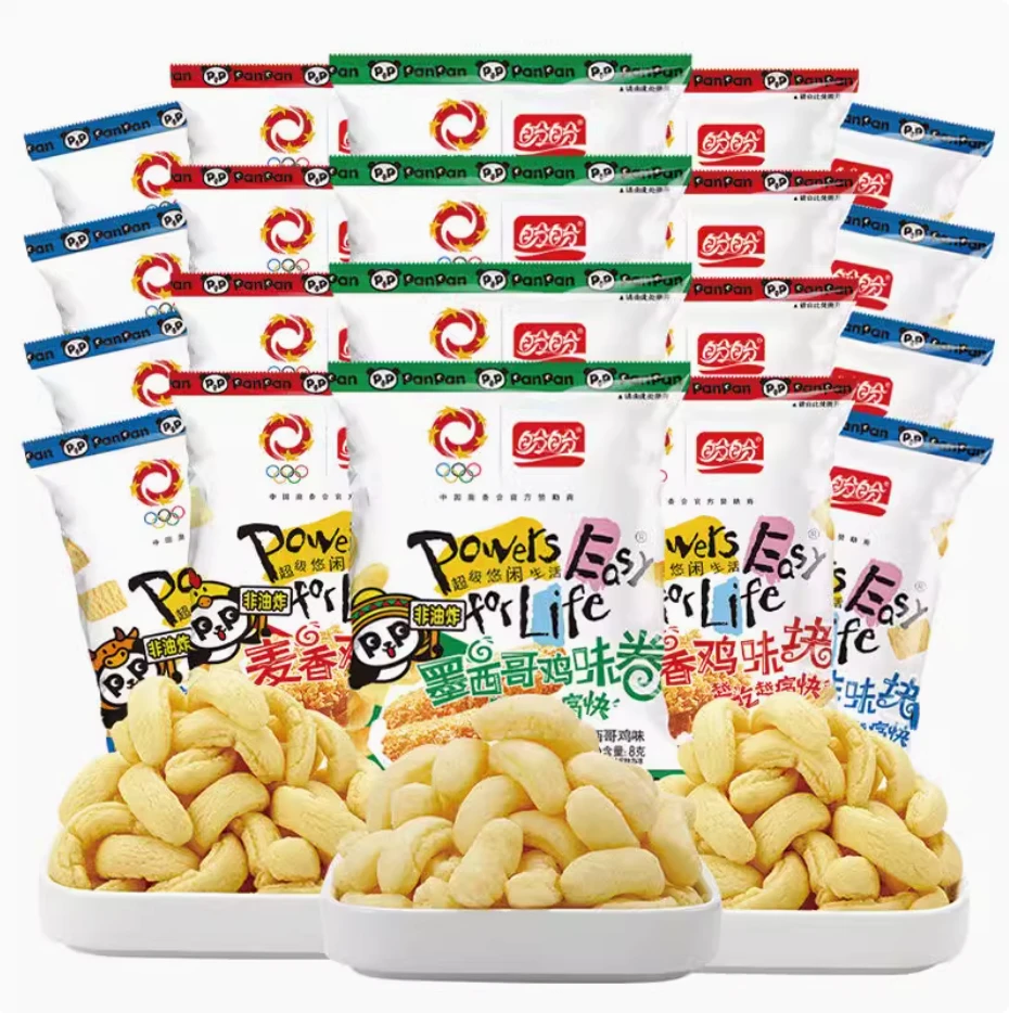 【很欧直播个单】盼盼麦香鸡味牛排味非油炸松脆营养麸质8g膨化薯片