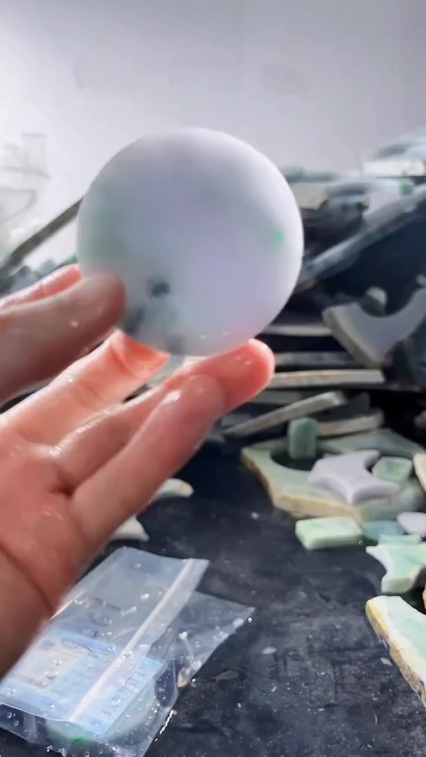 裸石翡翠缅甸翡翠A货文879