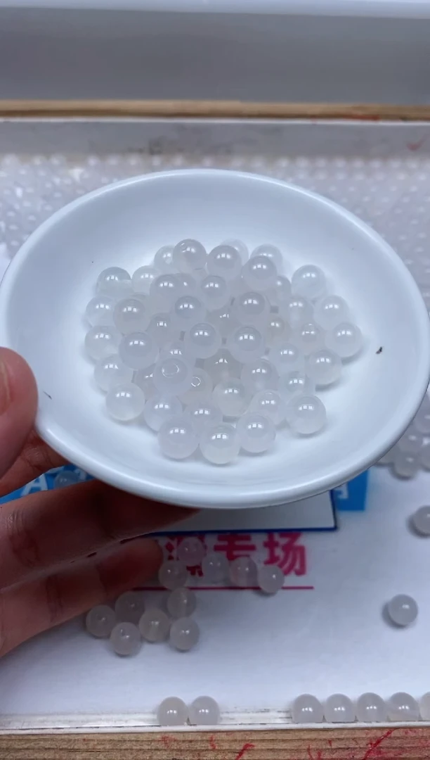 南红玛瑙散珠未镶嵌B453 荔枝冻8mm30个9元