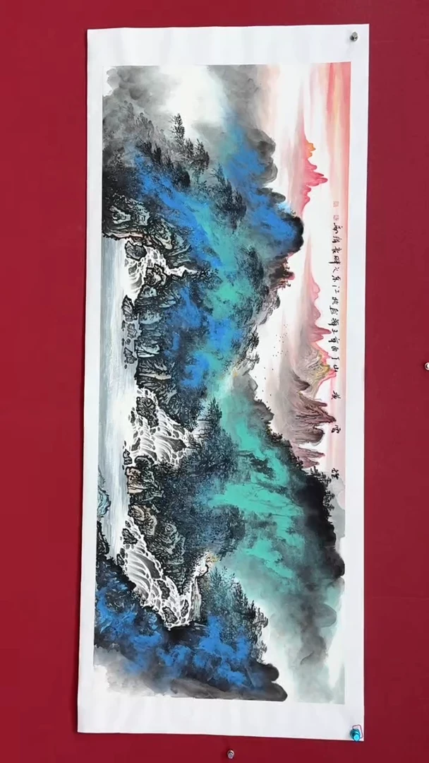 国画绘画国画山水花鸟