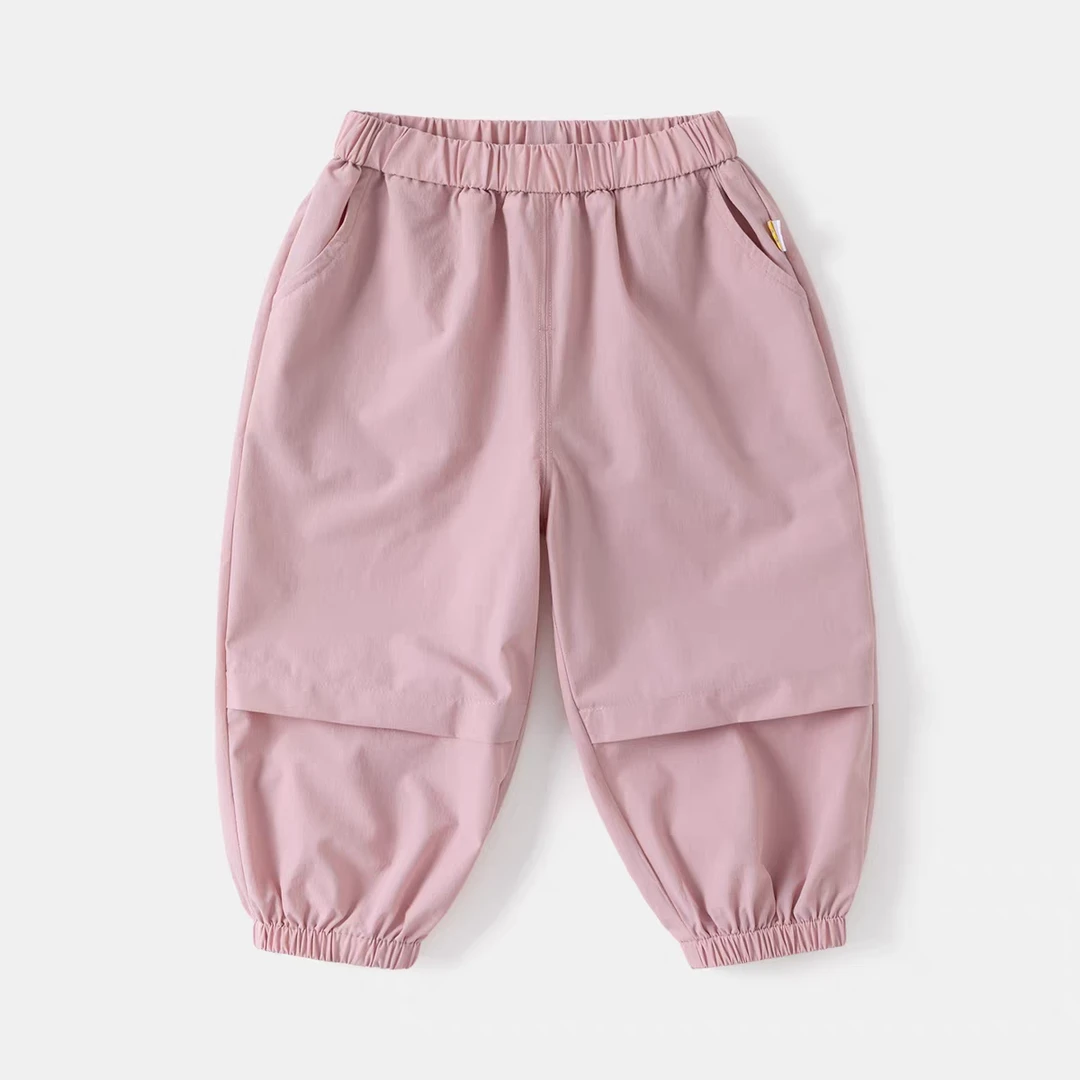 B704 防蚊裤春季工装裤宝宝休闲裤婴儿长裤女童裤子儿童童装裤子