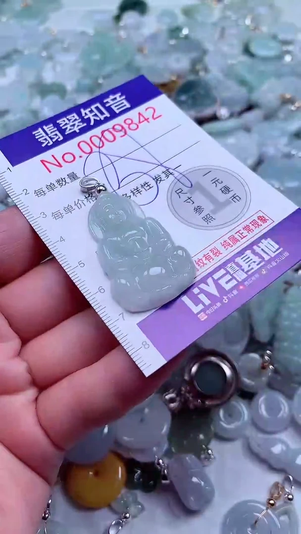 吊坠(不含链)未镶嵌翡翠9842
