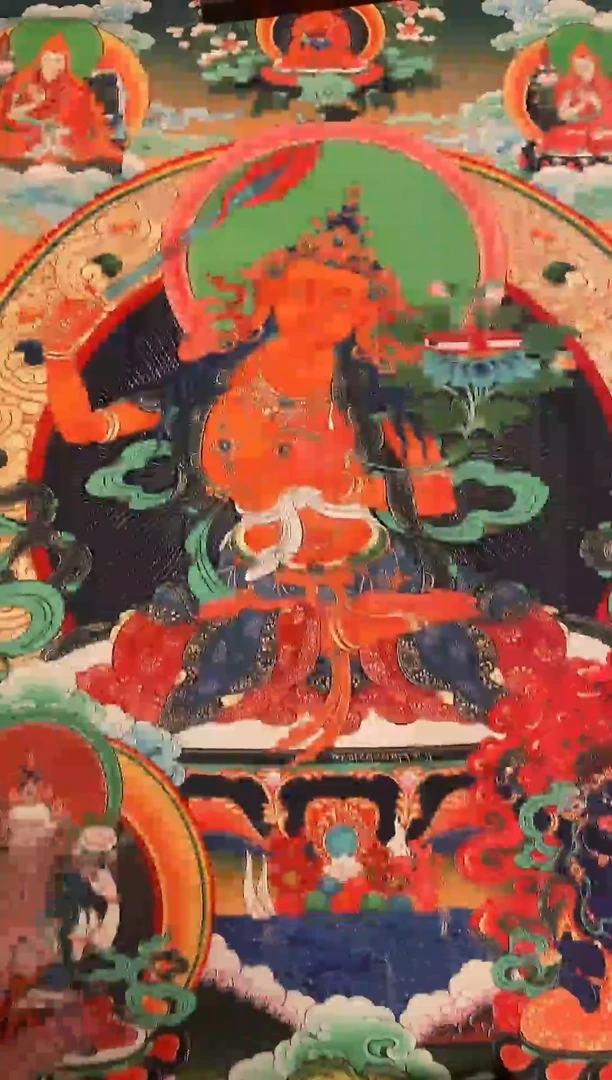 装裱画精美唐卡tk16064