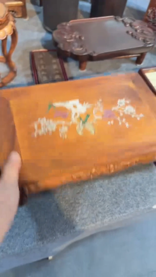 木福利           镶嵌小炕桌