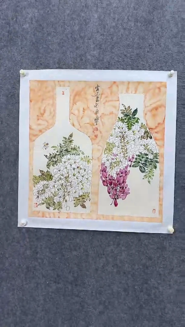 国画ST-JGJ-花鸟绘画作品