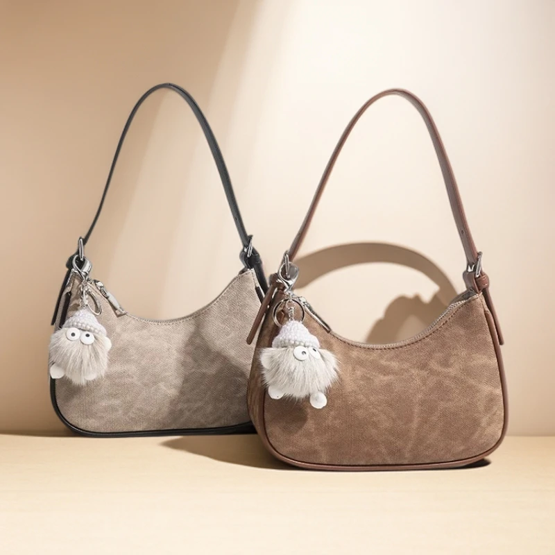 零堺無垠大眼袋包小众腋下包包2025新款包包高级质感女包潮流新品