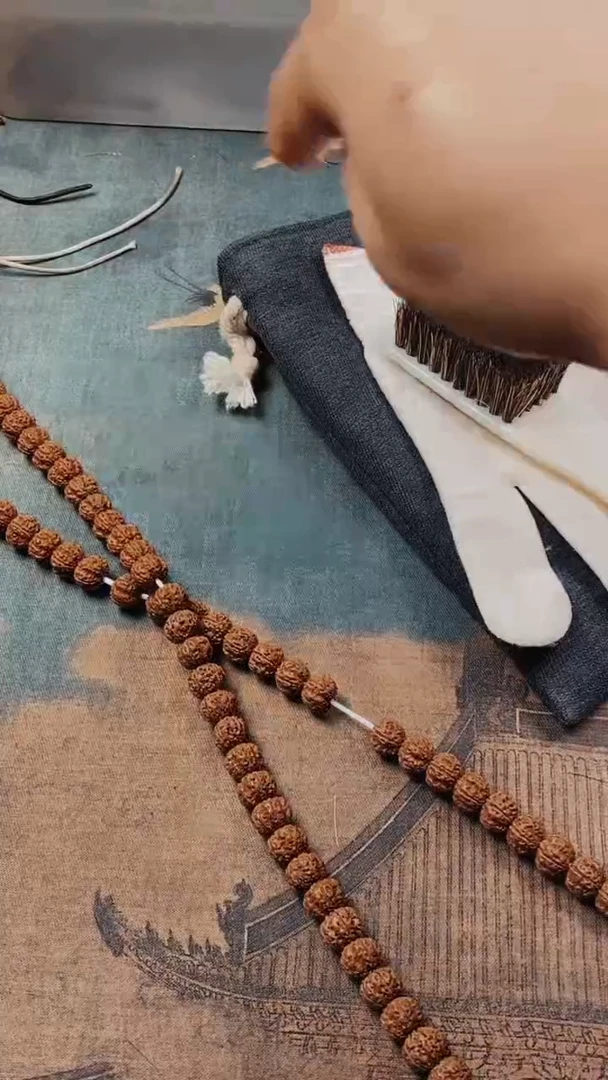 金刚菩提吊坠313老树战神梅花8-12mm+刷子