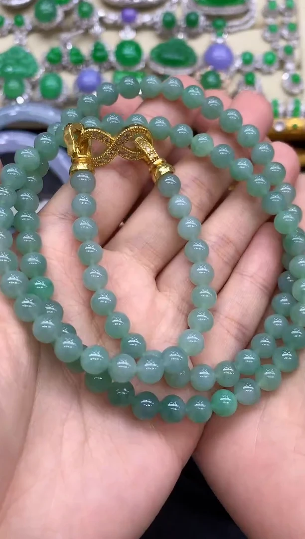 颈饰未镶嵌翡翠146-中国好珍宝