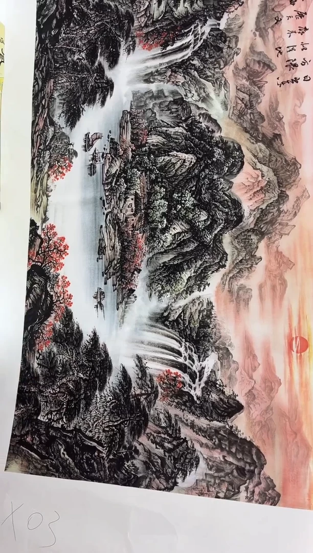 国画九霄甄选国画作品x03