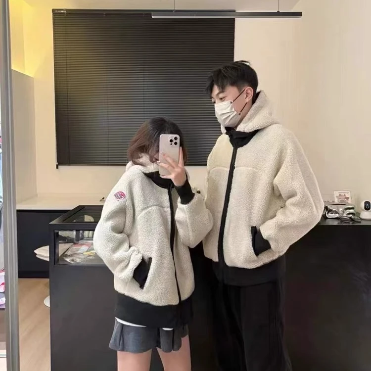 主播专属 WD3386 屋鼎冬季新款颗粒绒大鹅同款连帽外套