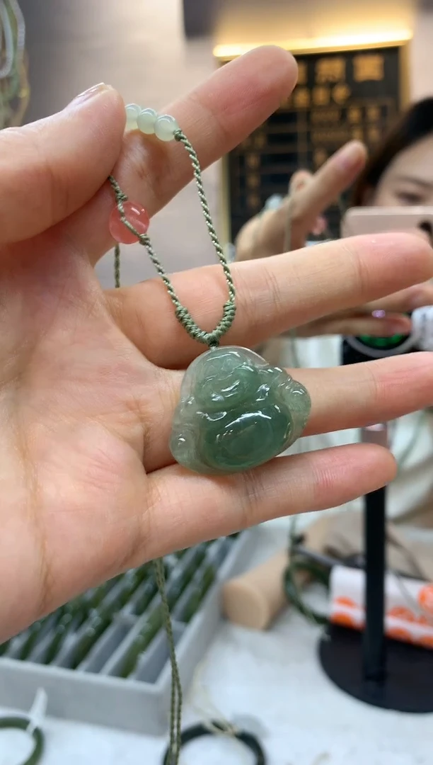 颈饰未镶嵌翡翠宋*吊坠3