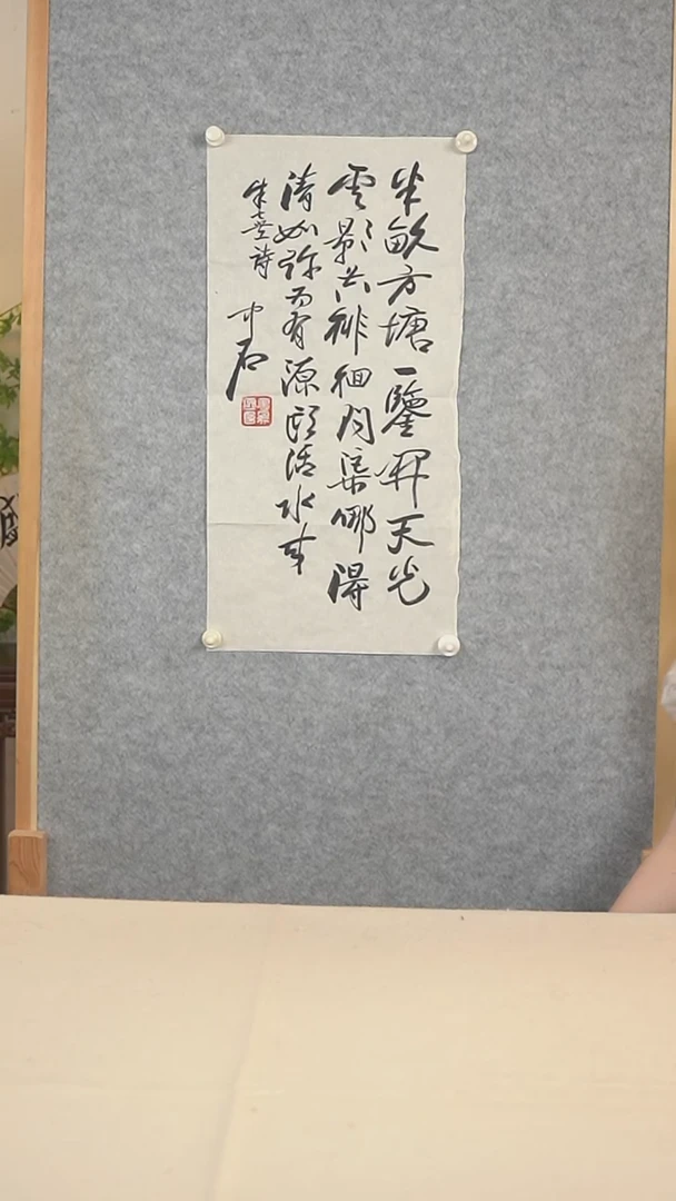 国画中石老师 多字书法二尺zx